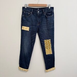 Gap Patchwork Best Girlfriend Jeans